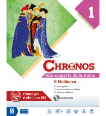Chronos Volume semplificato per studenti BES 1 + Cd audio  Raffaello Libri