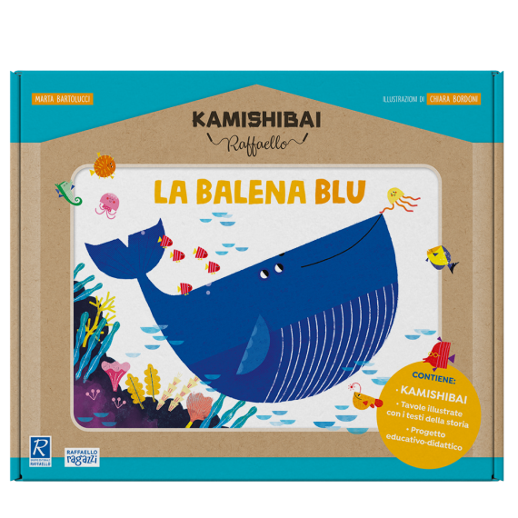 la balena blu tavole + guida Raffaello Libri