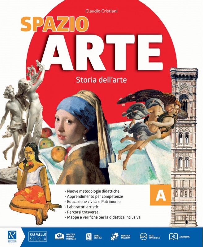 Spazio Arte Volume A + Volume B + Il mio Album da disegno pp. 544 + 224 + 80 Raffaello