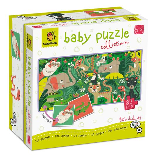 Dudu baby puzzle - collection the jungle ludattica