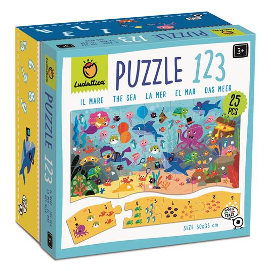 Puzzle 123 - il mare ludattica
