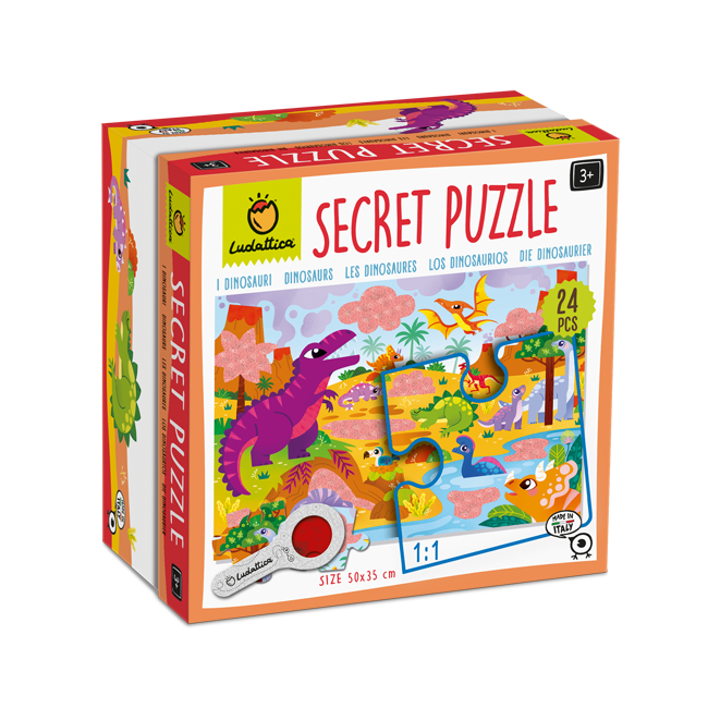 Secret puzzle - il dinosauro ludattica