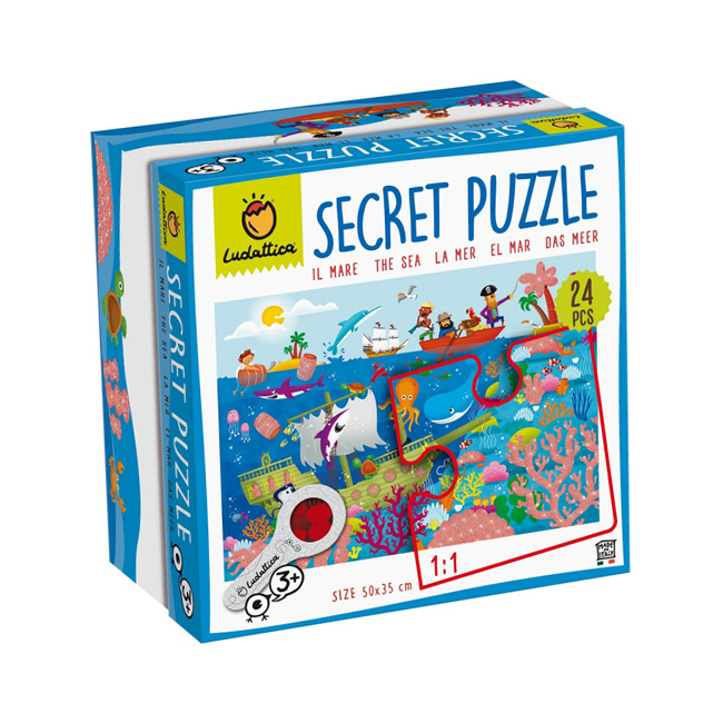 Secret puzzle - il mare ludattica