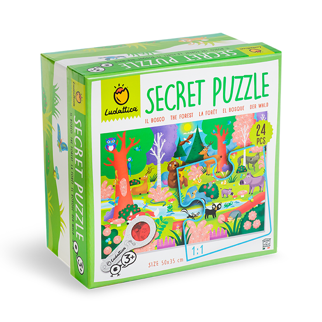 Secret puzzle - il bosco ludattica